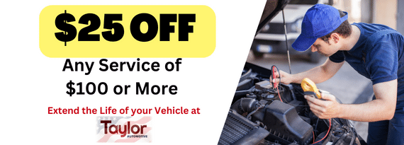 Save $25 off of any service of $100 or more!
